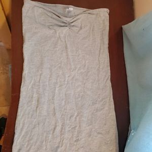 American Apparel strapless tube dress cotton